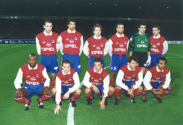 PSG - 1996/1997 (photo : Christian Gavelle - PSG)